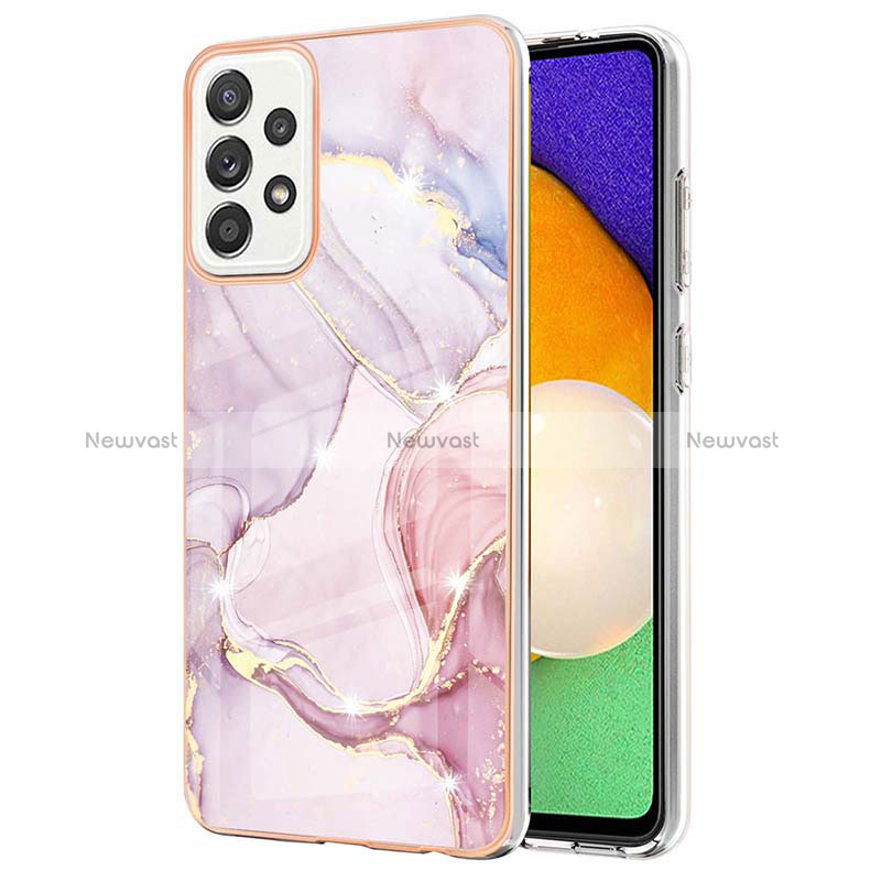 Silicone Candy Rubber Gel Fashionable Pattern Soft Case Cover Y05B for Samsung Galaxy A52s 5G