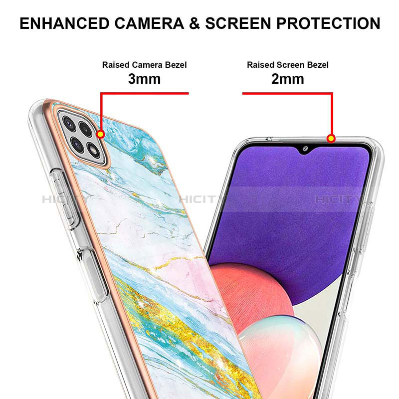 Silicone Candy Rubber Gel Fashionable Pattern Soft Case Cover Y05B for Samsung Galaxy F42 5G