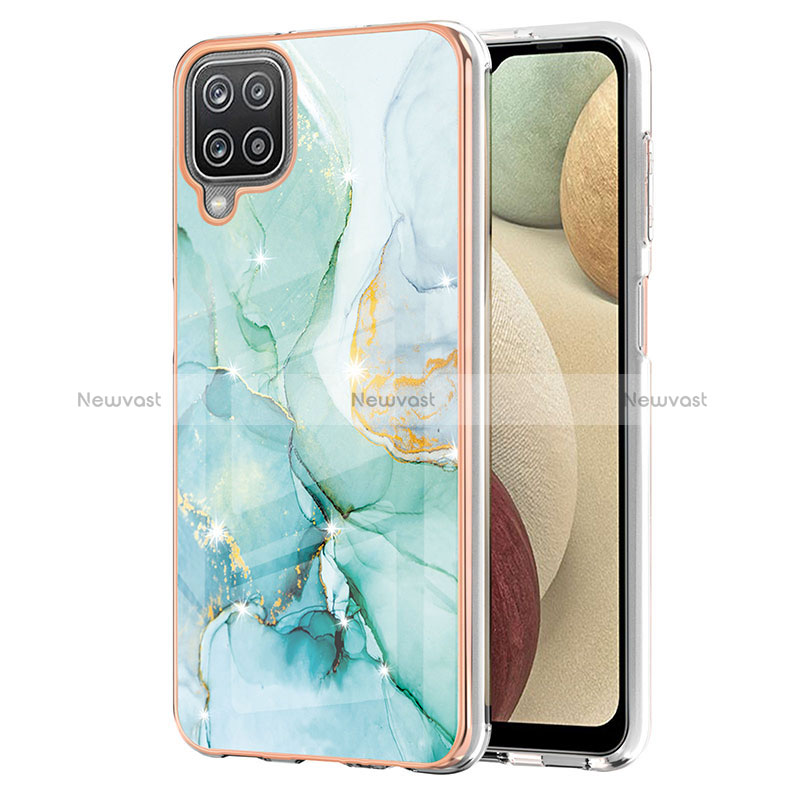 Silicone Candy Rubber Gel Fashionable Pattern Soft Case Cover Y05B for Samsung Galaxy M12