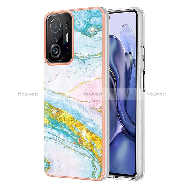 Silicone Candy Rubber Gel Fashionable Pattern Soft Case Cover Y05B for Xiaomi Mi 11T 5G Colorful