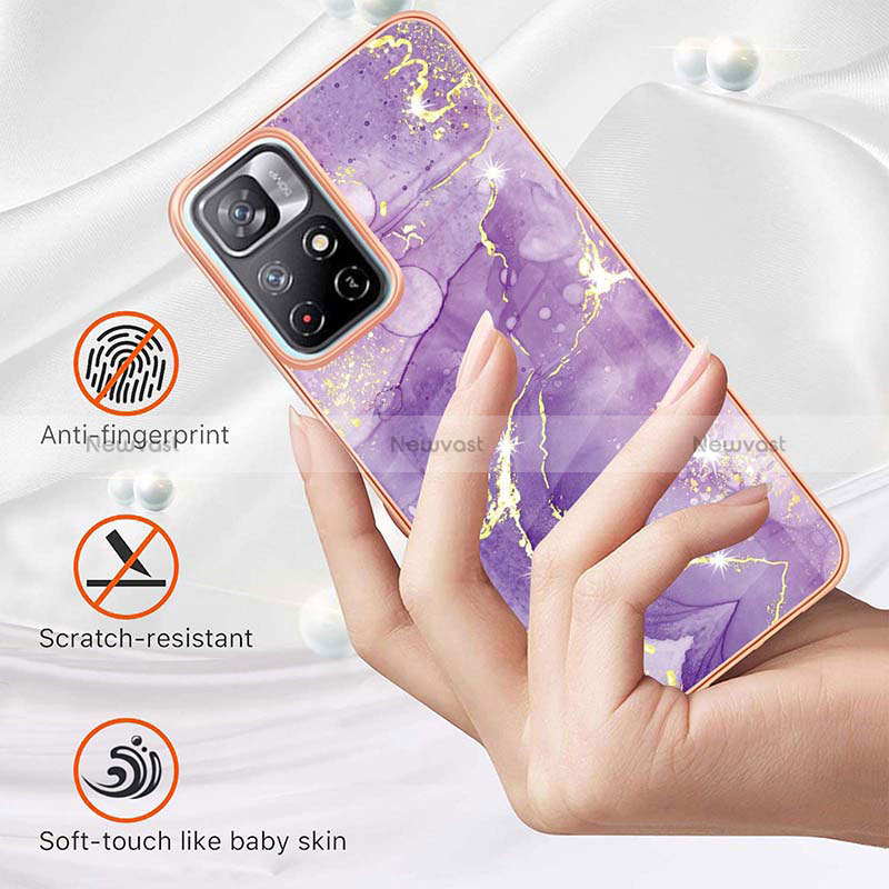 Silicone Candy Rubber Gel Fashionable Pattern Soft Case Cover Y05B for Xiaomi Poco M4 Pro 5G