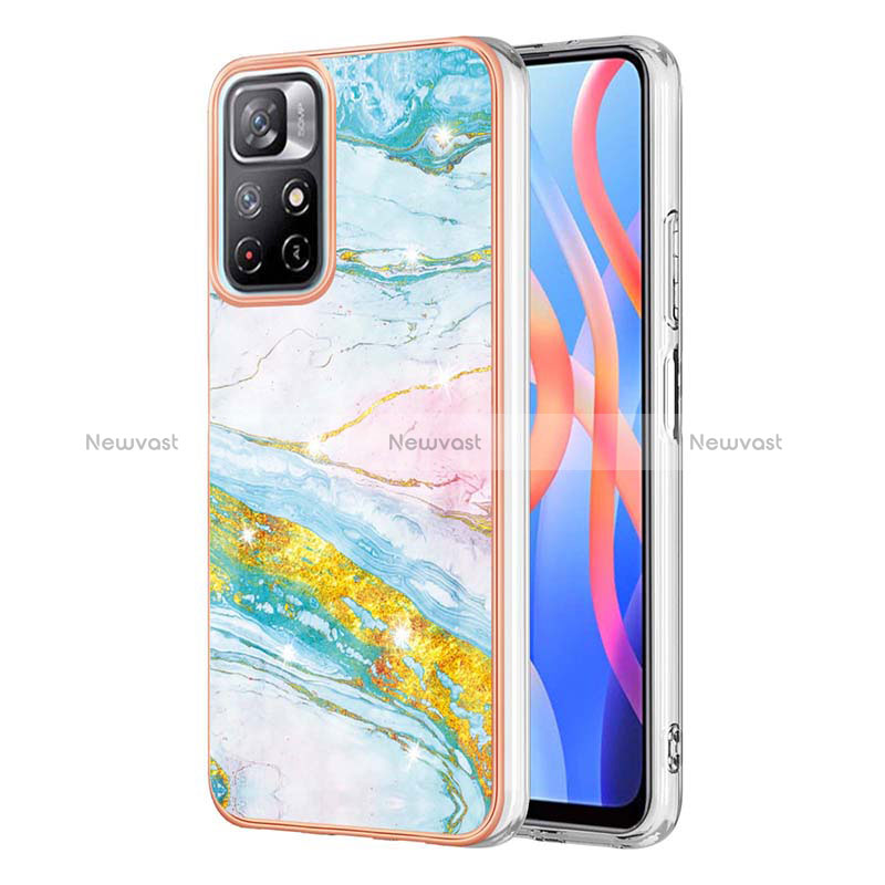 Silicone Candy Rubber Gel Fashionable Pattern Soft Case Cover Y05B for Xiaomi Poco M4 Pro 5G Colorful