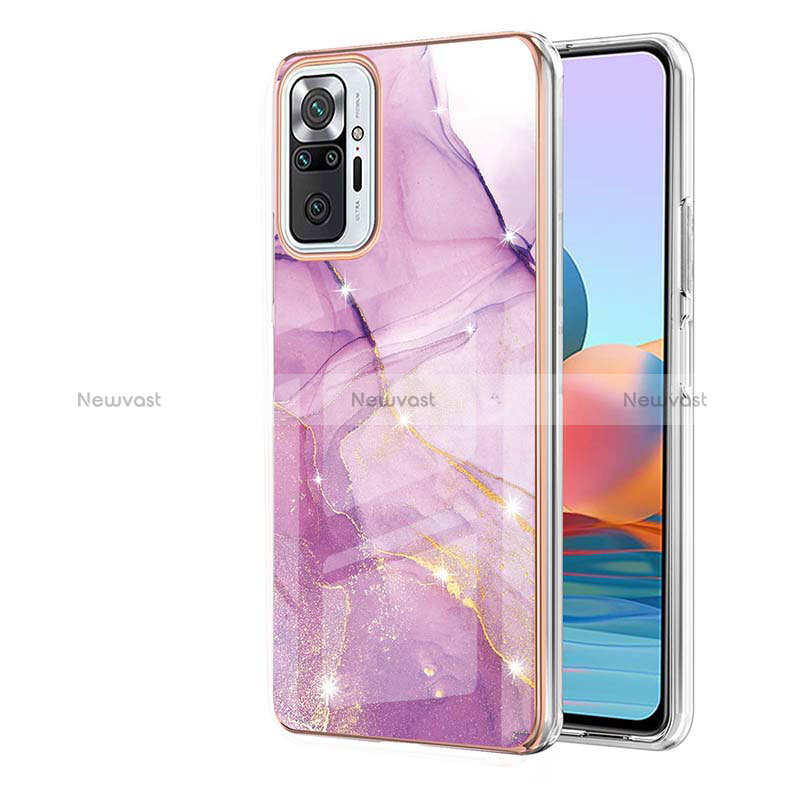 Silicone Candy Rubber Gel Fashionable Pattern Soft Case Cover Y05B for Xiaomi Redmi Note 10 Pro 4G