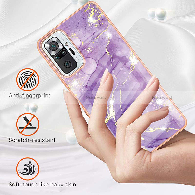 Silicone Candy Rubber Gel Fashionable Pattern Soft Case Cover Y05B for Xiaomi Redmi Note 10 Pro 4G