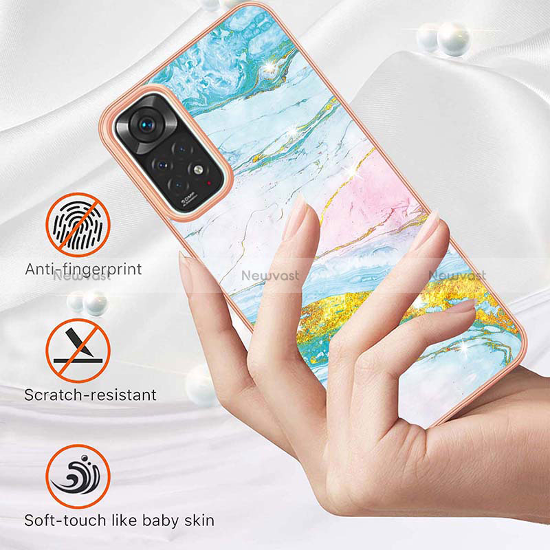 Silicone Candy Rubber Gel Fashionable Pattern Soft Case Cover Y05B for Xiaomi Redmi Note 11 4G (2022)