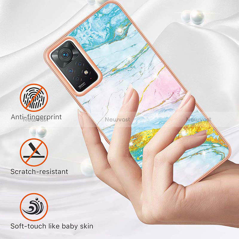 Silicone Candy Rubber Gel Fashionable Pattern Soft Case Cover Y05B for Xiaomi Redmi Note 11 Pro 4G