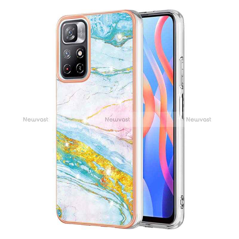 Silicone Candy Rubber Gel Fashionable Pattern Soft Case Cover Y05B for Xiaomi Redmi Note 11S 5G Colorful