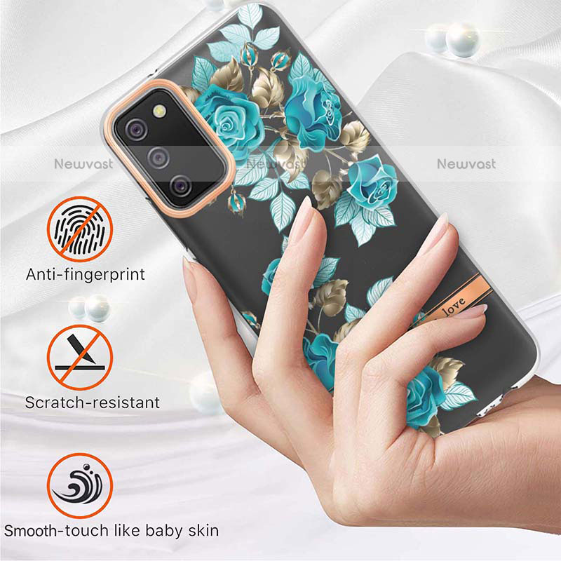 Silicone Candy Rubber Gel Fashionable Pattern Soft Case Cover Y06B for Samsung Galaxy A02s