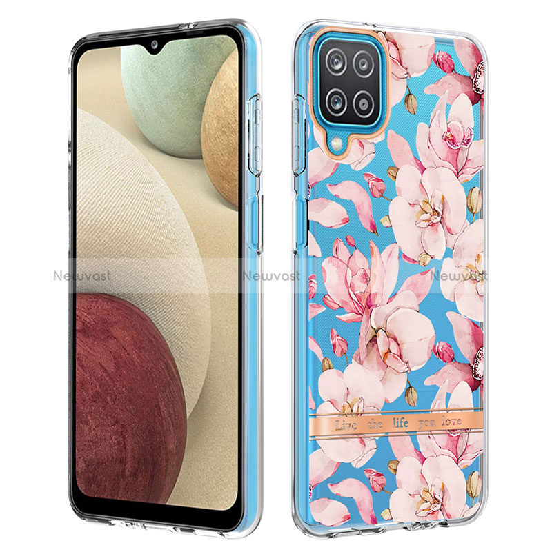 Silicone Candy Rubber Gel Fashionable Pattern Soft Case Cover Y06B for Samsung Galaxy A12 5G
