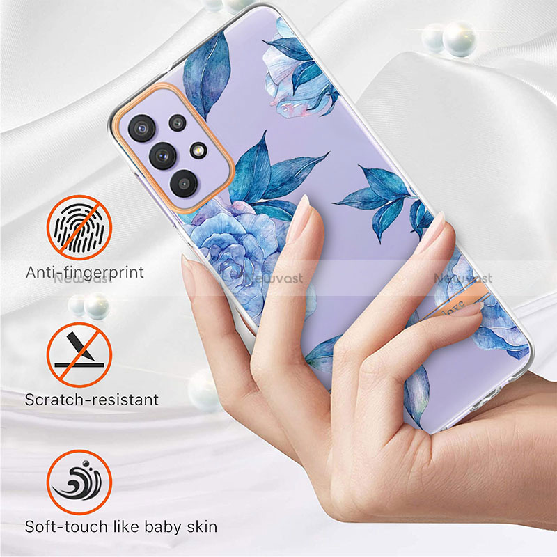 Silicone Candy Rubber Gel Fashionable Pattern Soft Case Cover Y06B for Samsung Galaxy A13 4G