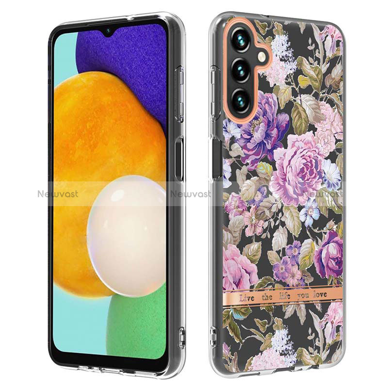 Silicone Candy Rubber Gel Fashionable Pattern Soft Case Cover Y06B for Samsung Galaxy A13 5G