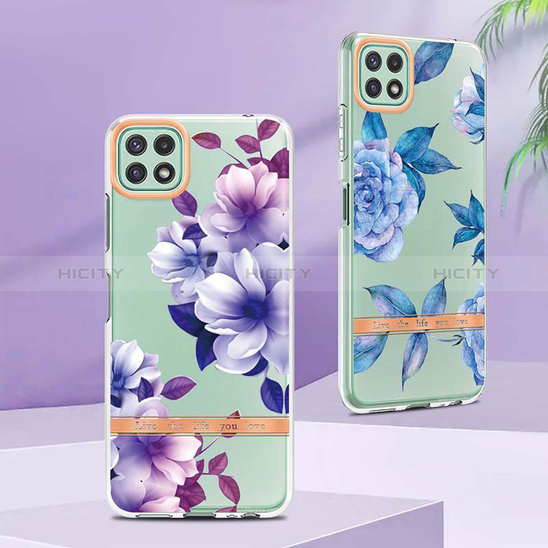 Silicone Candy Rubber Gel Fashionable Pattern Soft Case Cover Y06B for Samsung Galaxy F42 5G