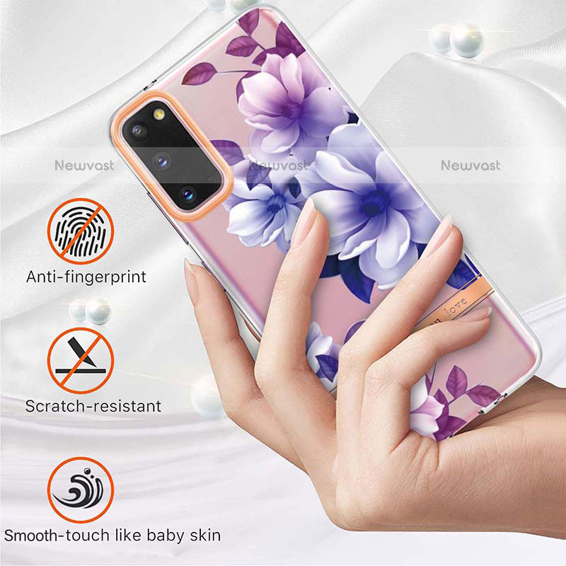 Silicone Candy Rubber Gel Fashionable Pattern Soft Case Cover Y06B for Samsung Galaxy S20 5G