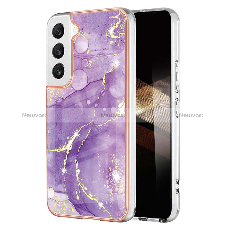 Silicone Candy Rubber Gel Fashionable Pattern Soft Case Cover Y11B for Samsung Galaxy S24 Plus 5G