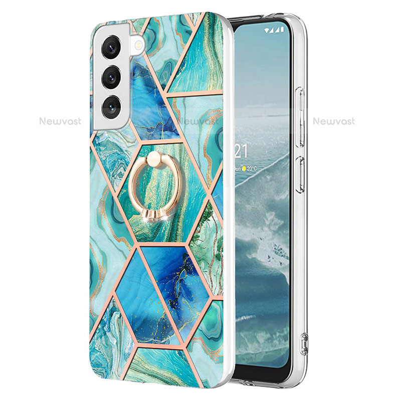 Silicone Candy Rubber Gel Fashionable Pattern Soft Case Cover Y13B for Samsung Galaxy S21 Plus 5G