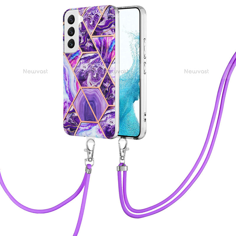 Silicone Candy Rubber Gel Fashionable Pattern Soft Case Cover Y18B for Samsung Galaxy S21 5G