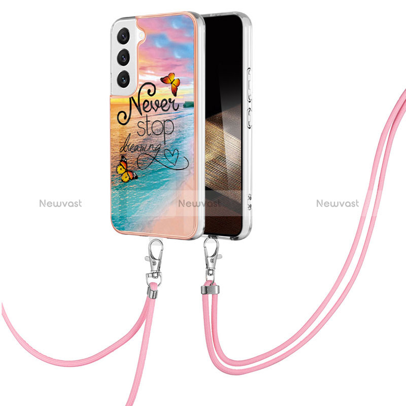 Silicone Candy Rubber Gel Fashionable Pattern Soft Case Cover Y20B for Samsung Galaxy S24 Plus 5G