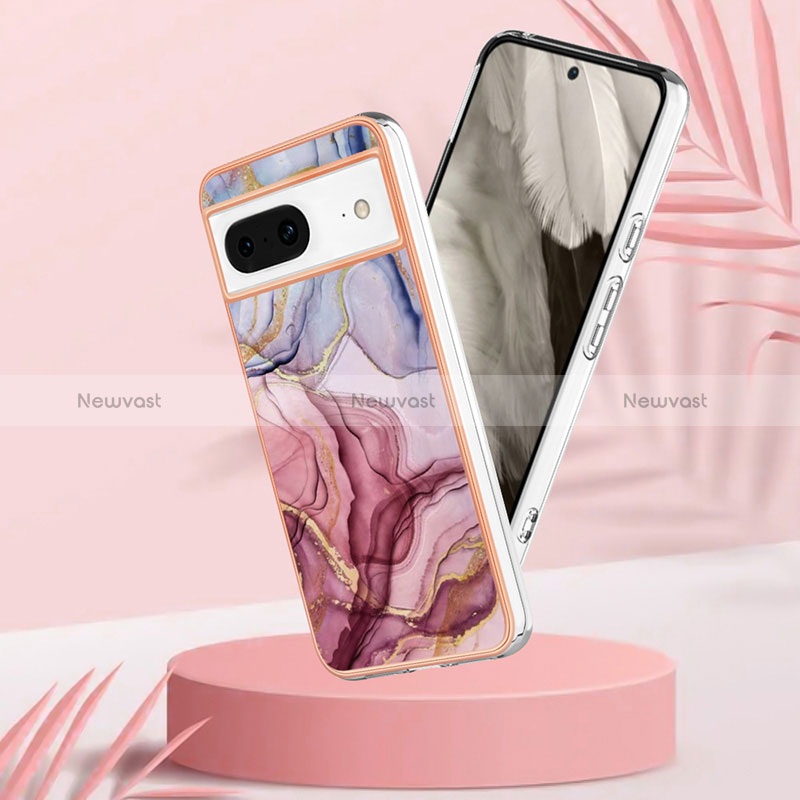 Silicone Candy Rubber Gel Fashionable Pattern Soft Case Cover YB1 for Google Pixel 8 5G