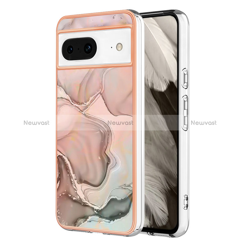 Silicone Candy Rubber Gel Fashionable Pattern Soft Case Cover YB1 for Google Pixel 8 5G Mixed