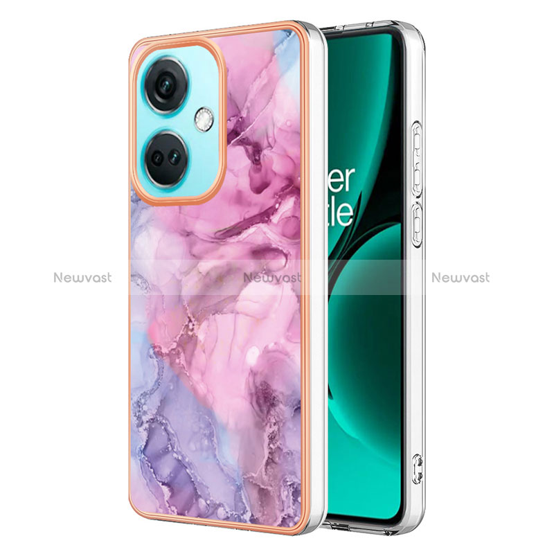 Silicone Candy Rubber Gel Fashionable Pattern Soft Case Cover YB1 for OnePlus Nord CE 3 5G