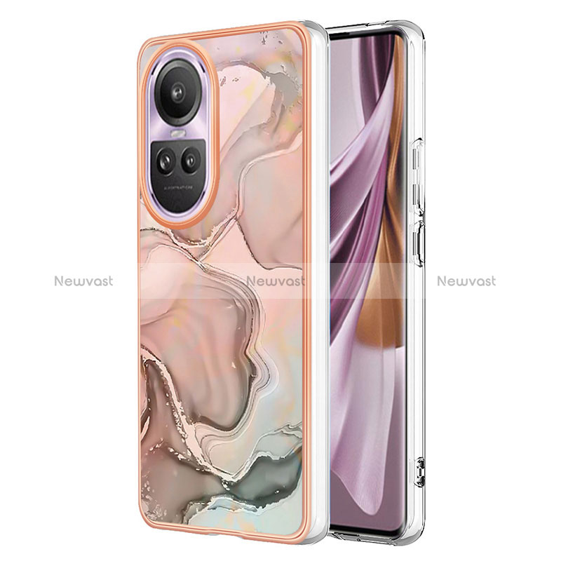 Silicone Candy Rubber Gel Fashionable Pattern Soft Case Cover YB1 for Oppo Reno10 Pro+ Plus 5G