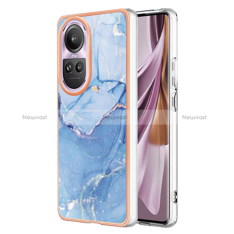 Silicone Candy Rubber Gel Fashionable Pattern Soft Case Cover YB1 for Oppo Reno10 Pro+ Plus 5G