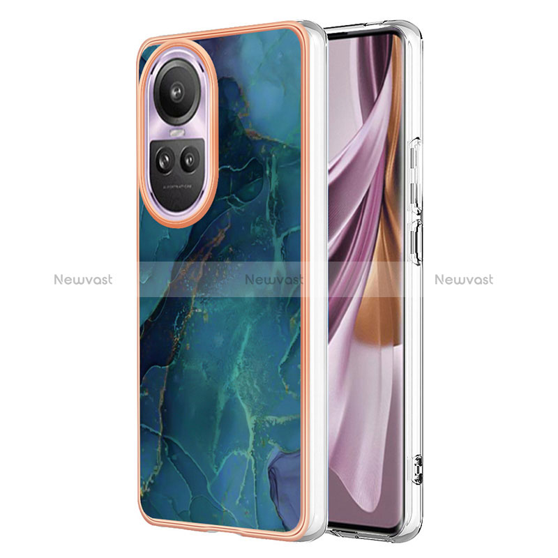 Silicone Candy Rubber Gel Fashionable Pattern Soft Case Cover YB1 for Oppo Reno10 Pro+ Plus 5G