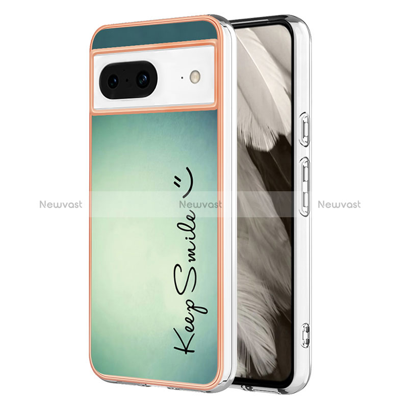 Silicone Candy Rubber Gel Fashionable Pattern Soft Case Cover YB2 for Google Pixel 8 5G