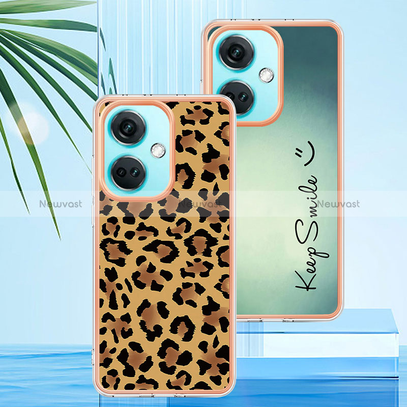 Silicone Candy Rubber Gel Fashionable Pattern Soft Case Cover YB2 for OnePlus Nord CE 3 5G