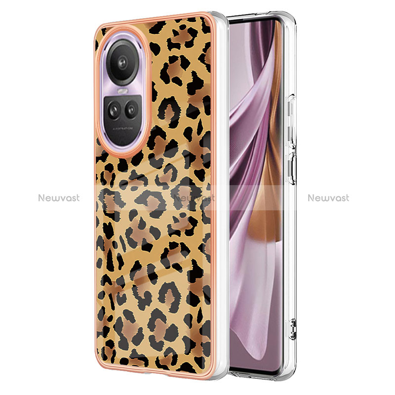 Silicone Candy Rubber Gel Fashionable Pattern Soft Case Cover YB2 for Oppo Reno10 5G