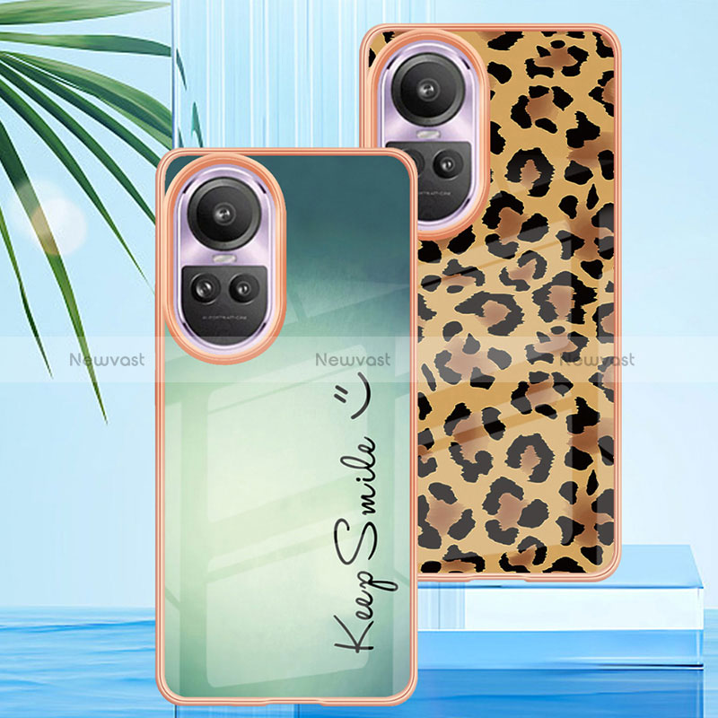 Silicone Candy Rubber Gel Fashionable Pattern Soft Case Cover YB2 for Oppo Reno10 Pro 5G