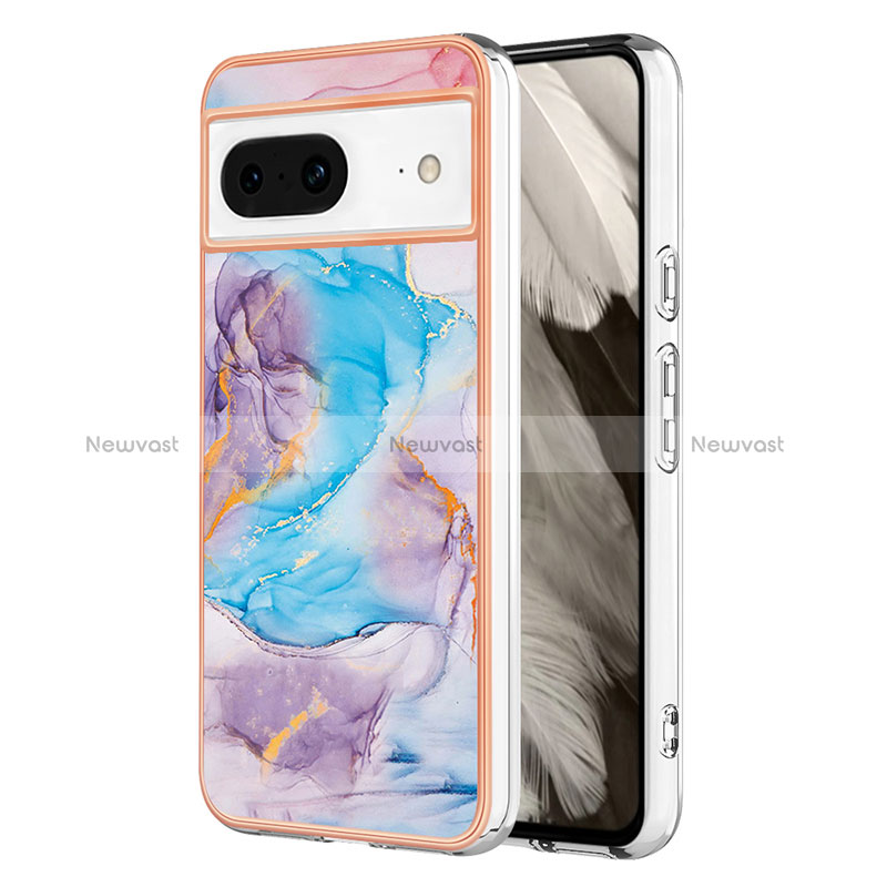 Silicone Candy Rubber Gel Fashionable Pattern Soft Case Cover YB3 for Google Pixel 8 5G