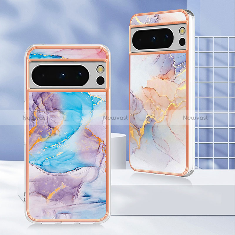 Silicone Candy Rubber Gel Fashionable Pattern Soft Case Cover YB3 for Google Pixel 8 Pro 5G