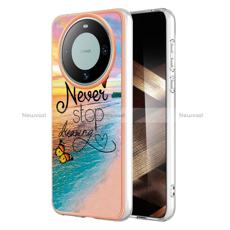 Silicone Candy Rubber Gel Fashionable Pattern Soft Case Cover YB3 for Huawei Mate 60 Pro