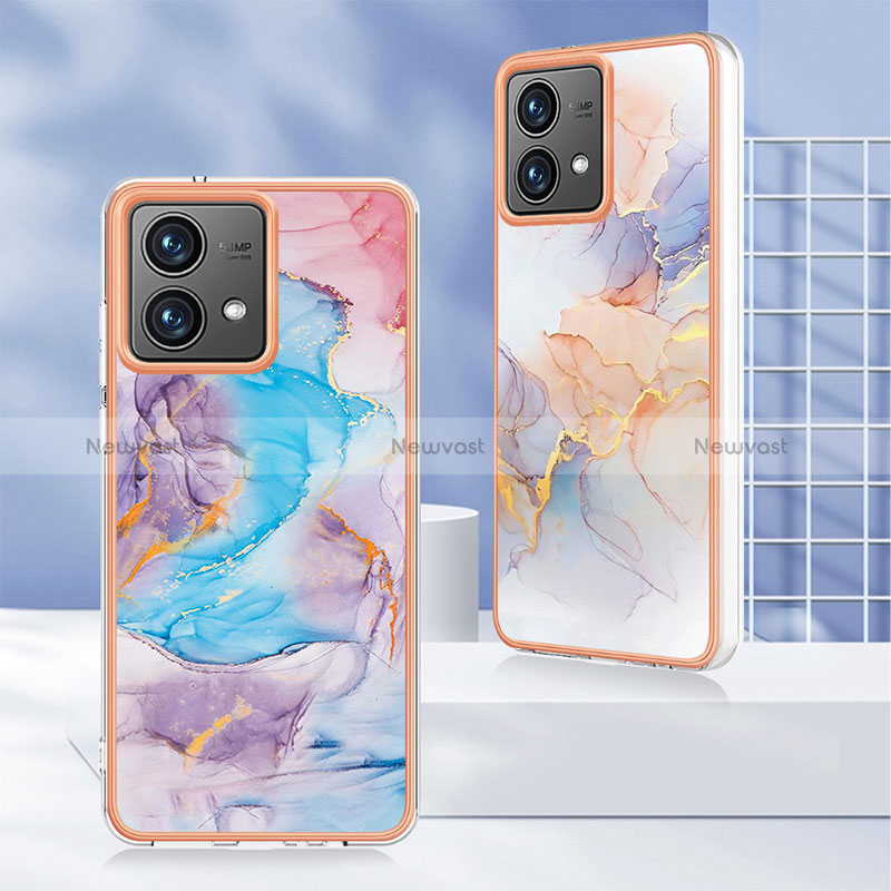 Silicone Candy Rubber Gel Fashionable Pattern Soft Case Cover YB3 for Motorola Moto G84 5G