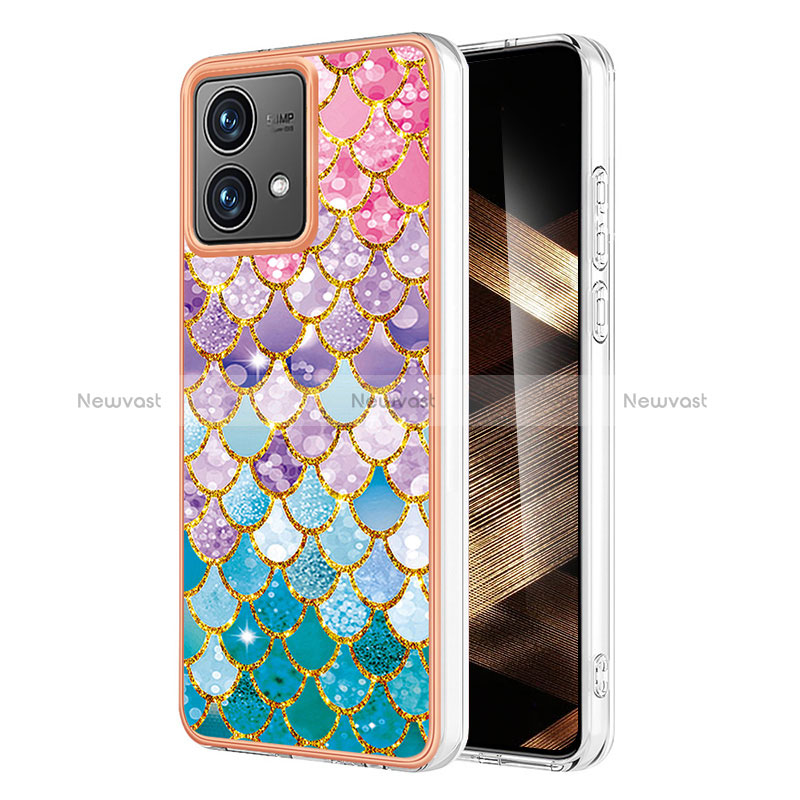 Silicone Candy Rubber Gel Fashionable Pattern Soft Case Cover YB3 for Motorola Moto G84 5G