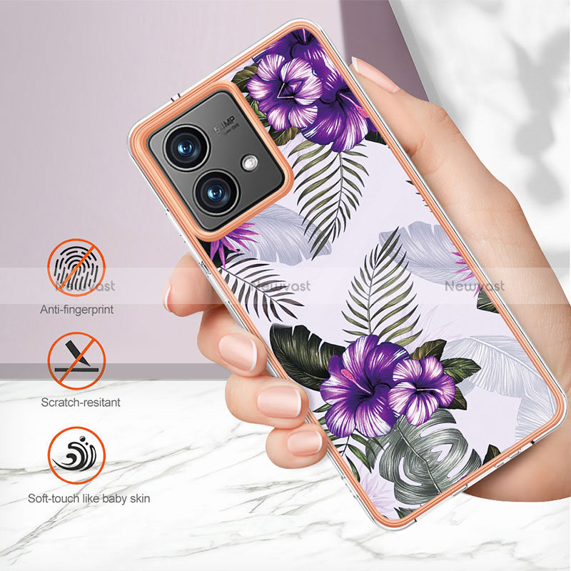 Silicone Candy Rubber Gel Fashionable Pattern Soft Case Cover YB3 for Motorola Moto G84 5G