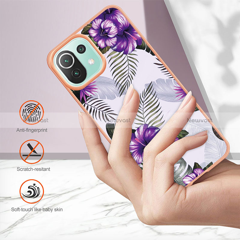 Silicone Candy Rubber Gel Fashionable Pattern Soft Case Cover YB3 for Xiaomi Mi 11 Lite 5G