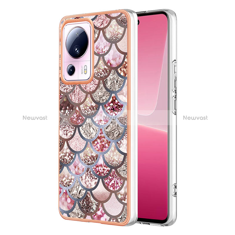 Silicone Candy Rubber Gel Fashionable Pattern Soft Case Cover YB3 for Xiaomi Mi 13 Lite 5G