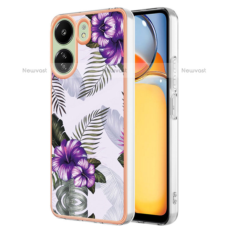 Silicone Candy Rubber Gel Fashionable Pattern Soft Case Cover YB3 for Xiaomi Poco C65