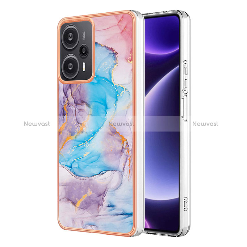 Silicone Candy Rubber Gel Fashionable Pattern Soft Case Cover YB3 for Xiaomi Poco F5 5G