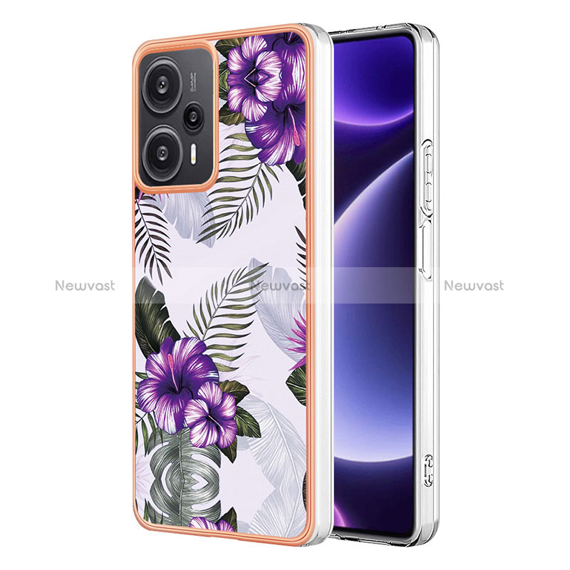 Silicone Candy Rubber Gel Fashionable Pattern Soft Case Cover YB3 for Xiaomi Poco F5 5G