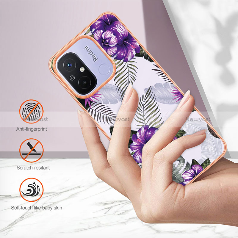 Silicone Candy Rubber Gel Fashionable Pattern Soft Case Cover YB3 for Xiaomi Redmi 11A 4G