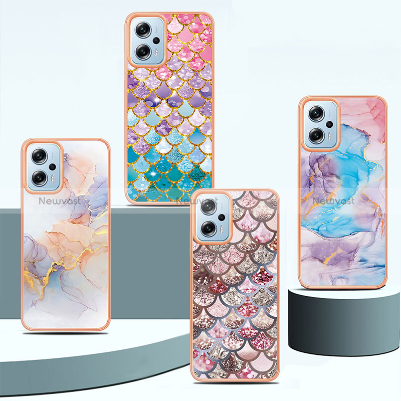 Silicone Candy Rubber Gel Fashionable Pattern Soft Case Cover YB3 for Xiaomi Redmi K50i 5G