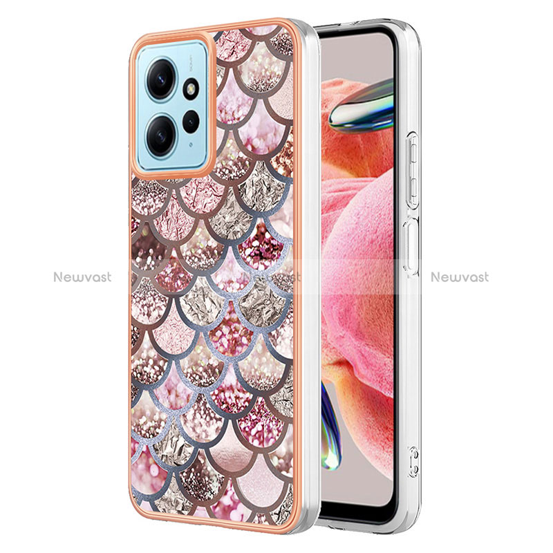 Silicone Candy Rubber Gel Fashionable Pattern Soft Case Cover YB3 for Xiaomi Redmi Note 12 4G