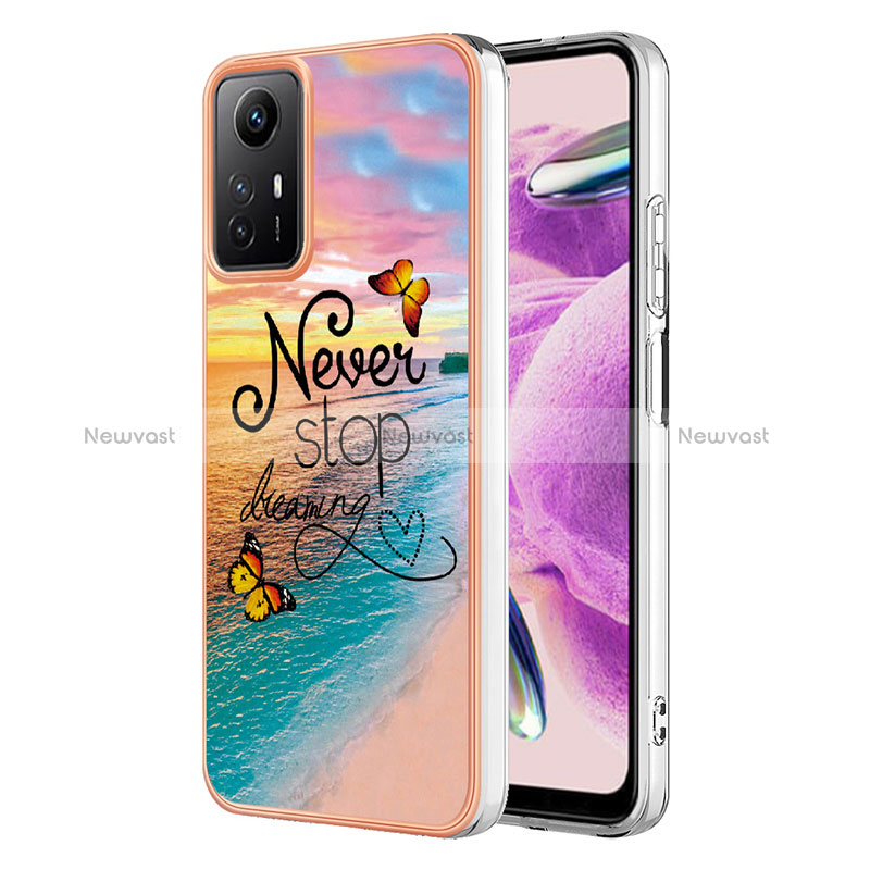 Silicone Candy Rubber Gel Fashionable Pattern Soft Case Cover YB3 for Xiaomi Redmi Note 12S Mixed