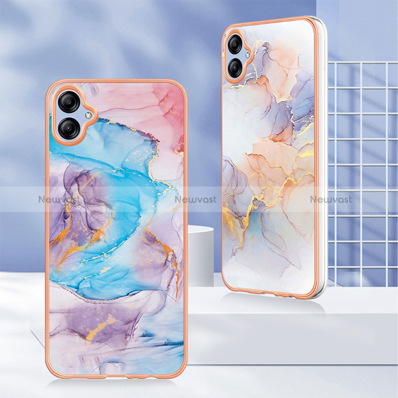 Silicone Candy Rubber Gel Fashionable Pattern Soft Case Cover YB4 for Samsung Galaxy A04 4G