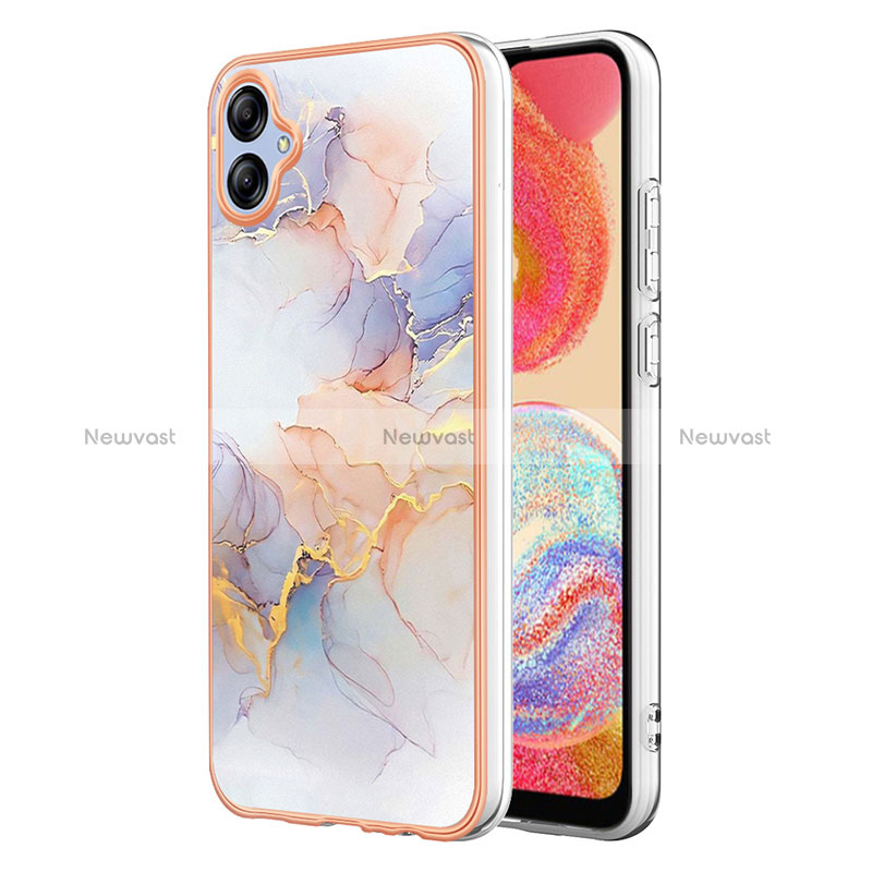 Silicone Candy Rubber Gel Fashionable Pattern Soft Case Cover YB4 for Samsung Galaxy A04E