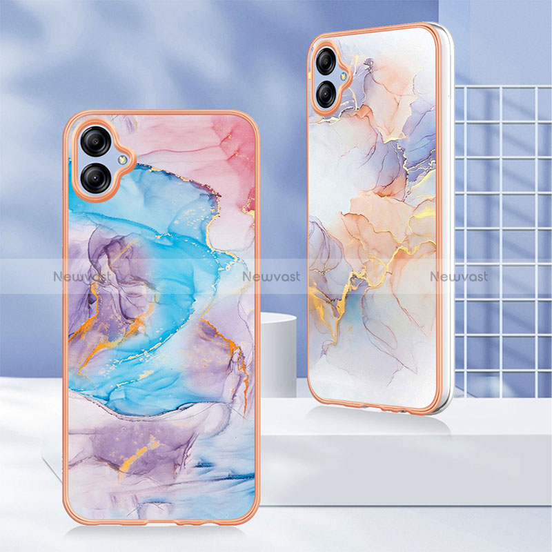 Silicone Candy Rubber Gel Fashionable Pattern Soft Case Cover YB4 for Samsung Galaxy F04