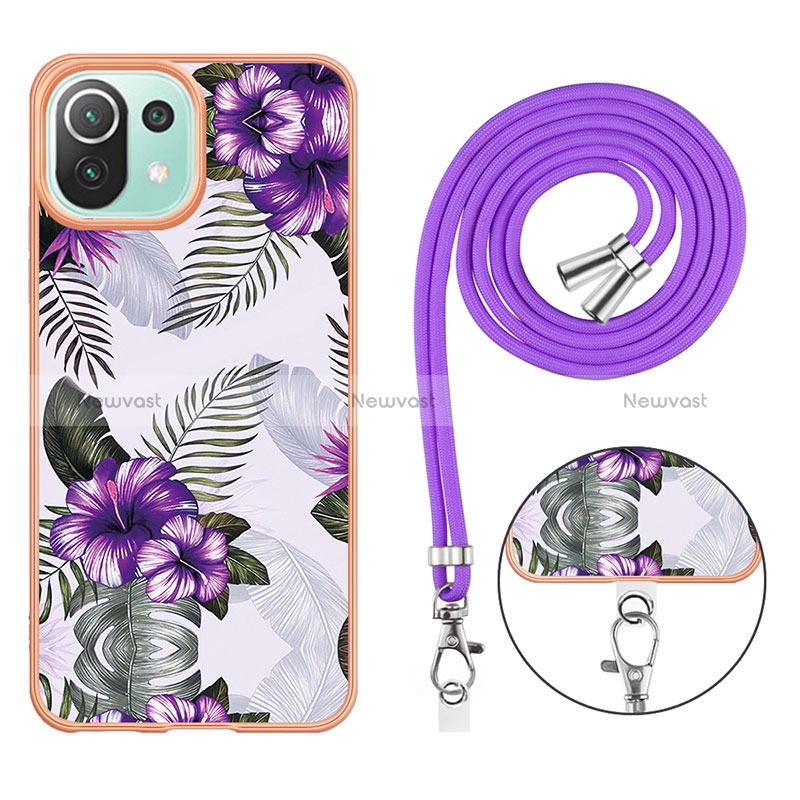 Silicone Candy Rubber Gel Fashionable Pattern Soft Case Cover YB4 for Xiaomi Mi 11 Lite 5G NE